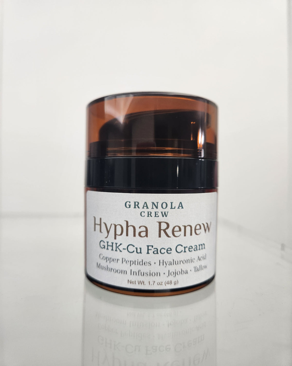 Hypha Renew: GHK-Cu Copper Peptide Face Cream – Hyaluronic Acid, Mushroom Infusion & Tallow Main image