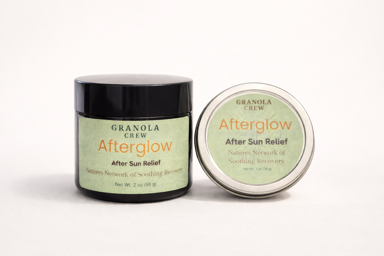 Afterglow: All-Natural After Sun Soothing Balm for Skin Relief