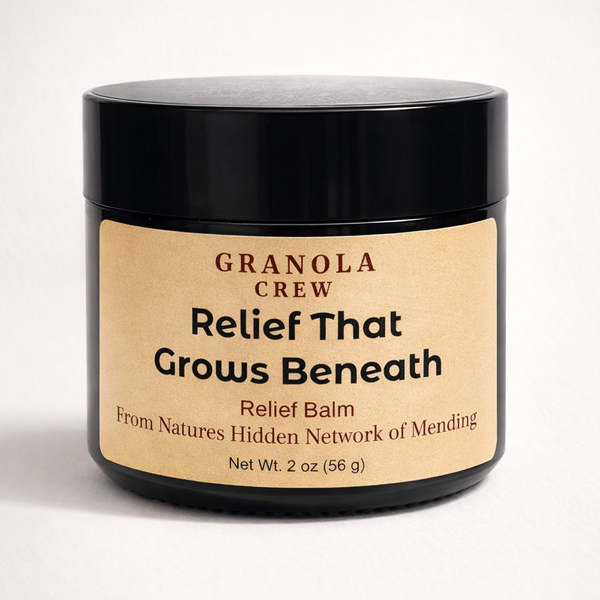 Relief That Grows Beneath Body Balm | Granola Crew